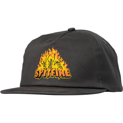 Spitfire - Hellfire Snapback Hat (Charcoal)